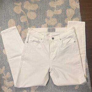 Everlane Women's White Skinny Jeans